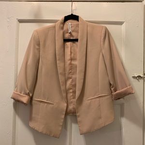 Mural Blush Pink Blazer